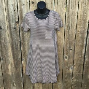 LulaRoe striped dress